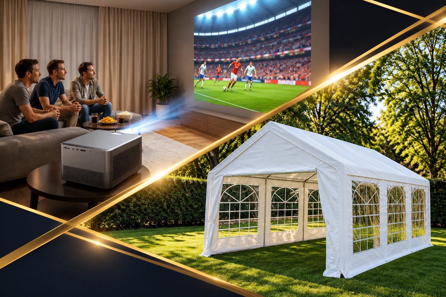 Vidéoprojecteur et mobilier événementiel